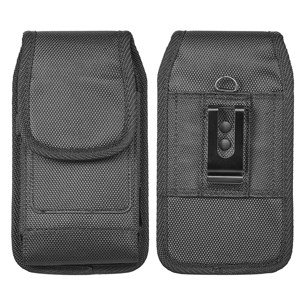 Vertical Leather Belt Clip Pouch Holster Phone Holder All Nylon