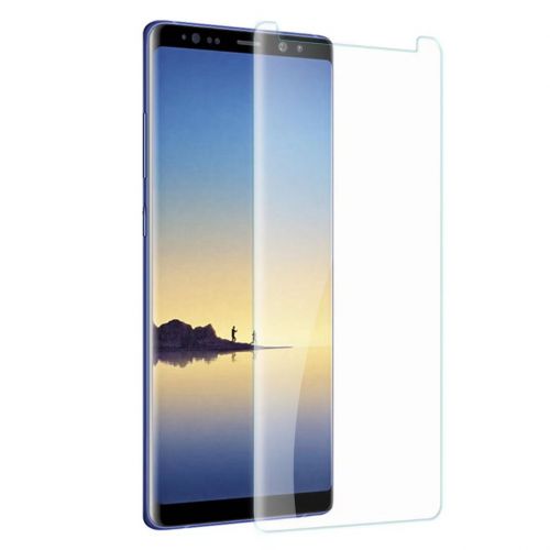 Samsung Galaxy Note 8 Premium Screen Tempered Designed to allow full functionality with cover on - Dark Blue