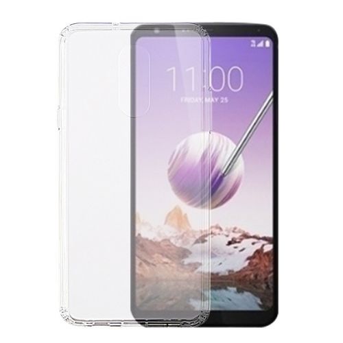 LG Stylo 5 Case, Highly Transparent Clear/Transparent Clear Sturdy Gummy Cover