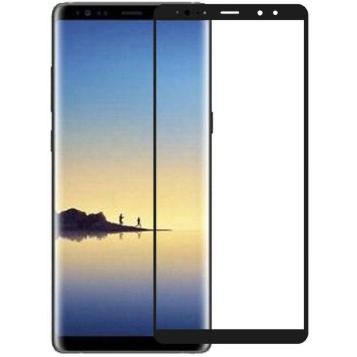 Samsung Galaxy Note 8 Screen Protector, Case Friendly Tempered Glass Black Edged