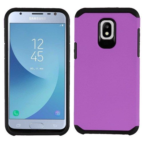 Samsung Galaxy J3 2018 J337 Case, Purple/Black Astronoot Case Cover