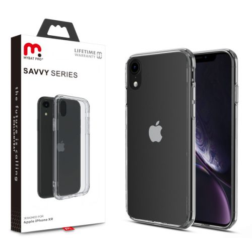 Apple iPhone XR Case, MyBat Pro Savvy Series Case Clear
