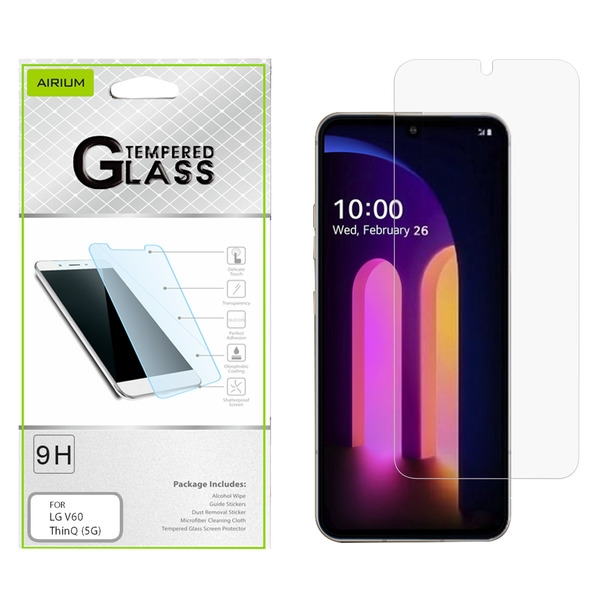 LG V60 ThinQ Screen Protector, 5G Tempered Glass Screen Protector