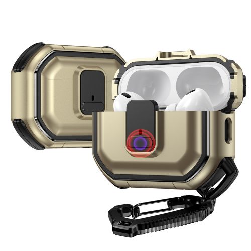 AirPods 1/2 Switch Button Hybrid with Belt Loop - Gold