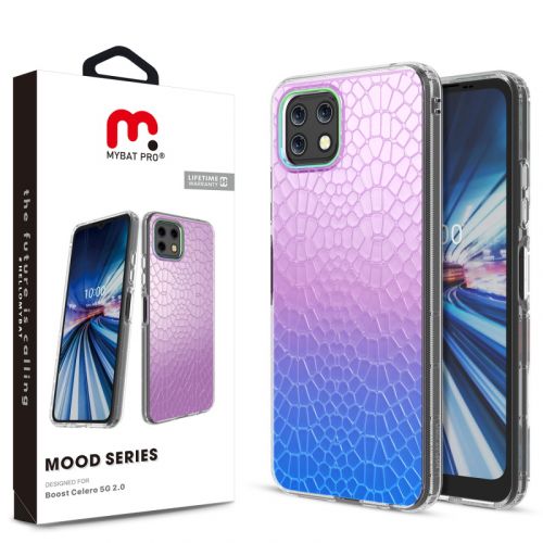 Boost Celero 5G 2.0 Case, Boost Celero 5G 2.0 MyBat Pro Mood Series Case - Iridescent Snake