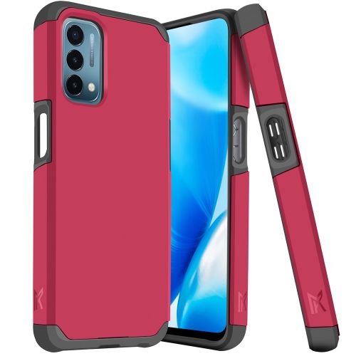 OnePlus Nord N200 5G Case, Original ShockProof Case Cover Virtual Pink