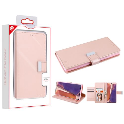 Samsung Galaxy Note 20 (6.4) Wallet, Rose Gold MyJacket Wallet Xtra Series (GE035) -WP