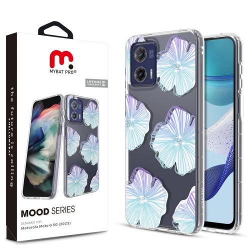 Motorola Moto G 5G (2023) Case, Motorola 2023 Moto G 5G MyBat Pro Mood Series Case (with Diamonds) - Seashell