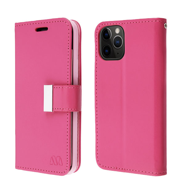 Apple iPhone 11 Pro Wallet, Hot Pink/Pink MyJacket Wallet Xtra Case ...