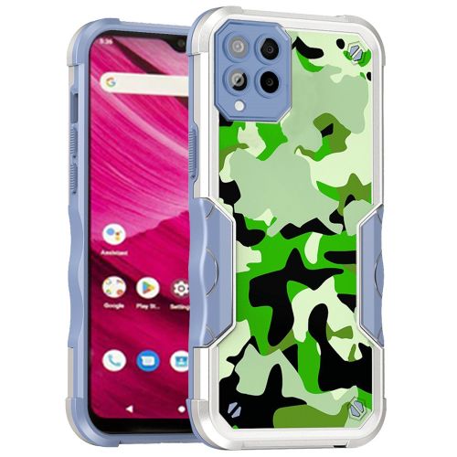 T-Mobile Revvl 6 Pro 5G Attractive Design Shockproof Hybrid Case Cover - C