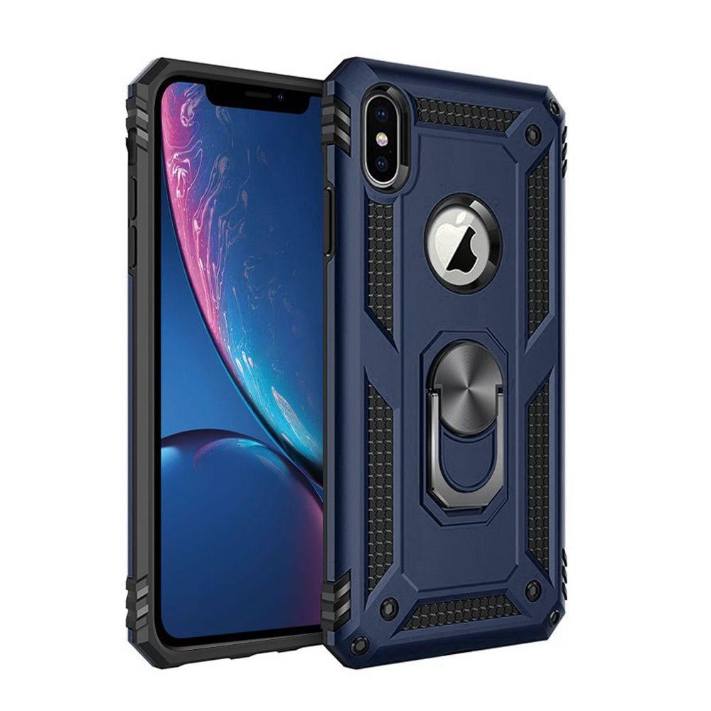 Apple iPhone XR Case Magnetic Ring Slim ShockProof Hard TPU Case