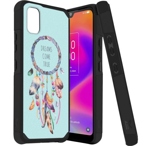 TCL ION Z Tough Strong MetKase Hybrid (Magnet Mount Friendly) Case Cover - Dreams Come True