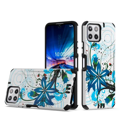 Celero 5G Plus (2023) Strong Tough Metallic Design Hybrid - Blue Floral