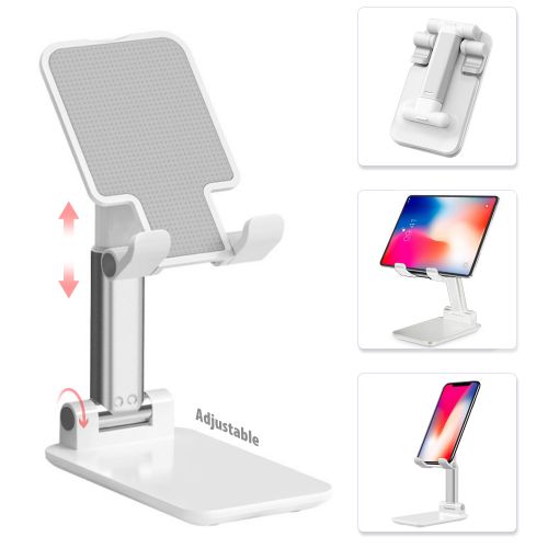 Adjustable Folding Desktop Phone Stand With Anti-Slip Base