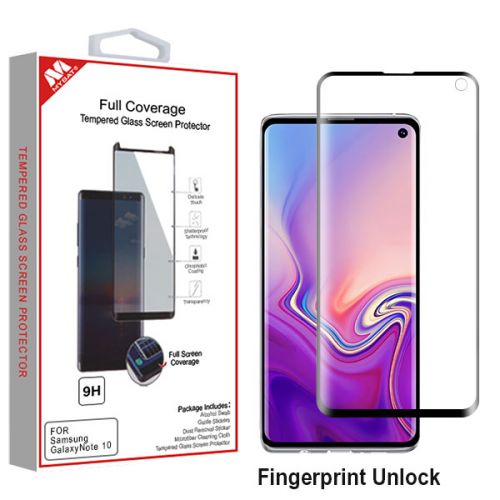 Samsung Galaxy S10 Screen Protector, Full Coverage Tempered Glass Screen Protector/Black