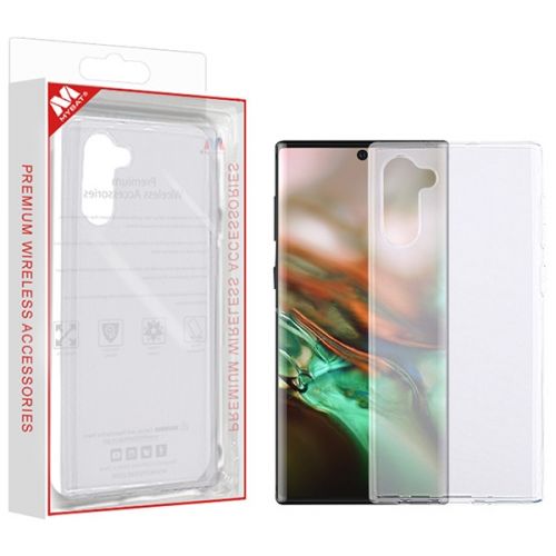 Samsung Galaxy Note 10 Case, Glossy Transparent Clear Skin Case Cover