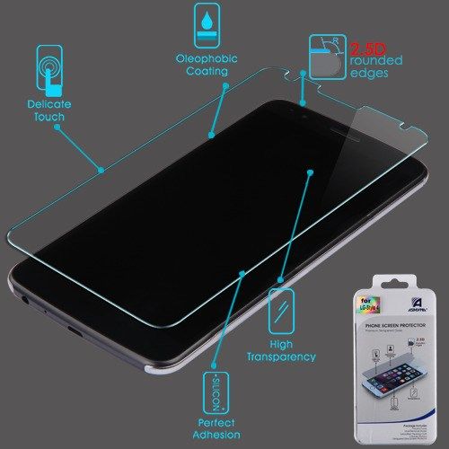LG Stylo 4 Plus Screen Protector, Tempered Glass Screen Protector