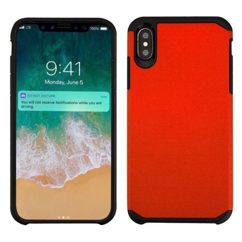 Apple iPhone XS Max Case, Red/Black Astronoot Case Cover