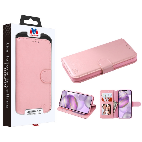 Apple Iphone 12 Pro Max 6 7 Wallet Mybat Myjacket Wallet Case Element Series Pink Cellphonecases Com