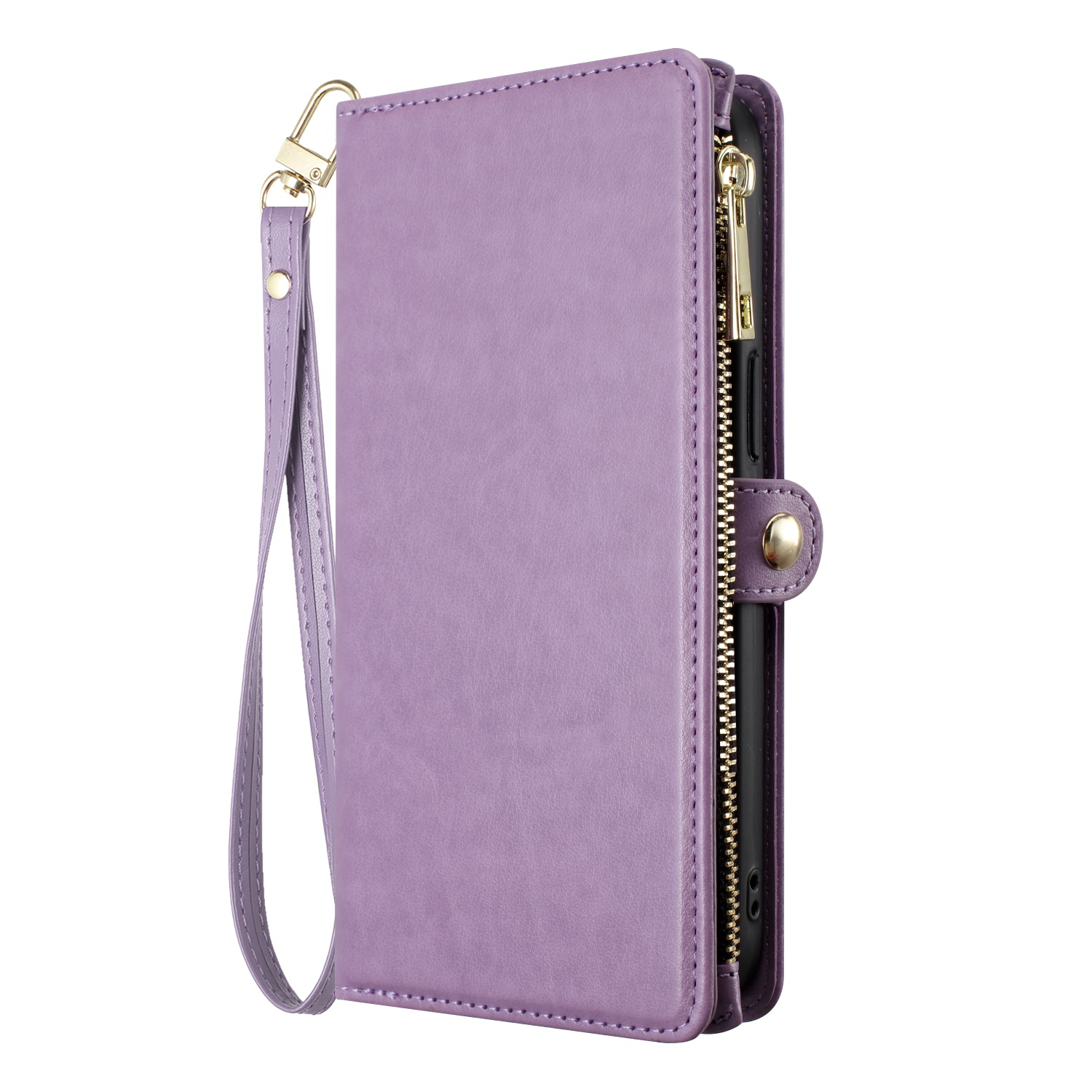 Zipper Leather Wallet Card Solt Case For iPhone 14 15 Pro Max 13 12 Mini 11  X XS XR 6 6s 7 8 Plus SE2022 Bags Book Purse Cover | Apple Magsafe Wallet  Case