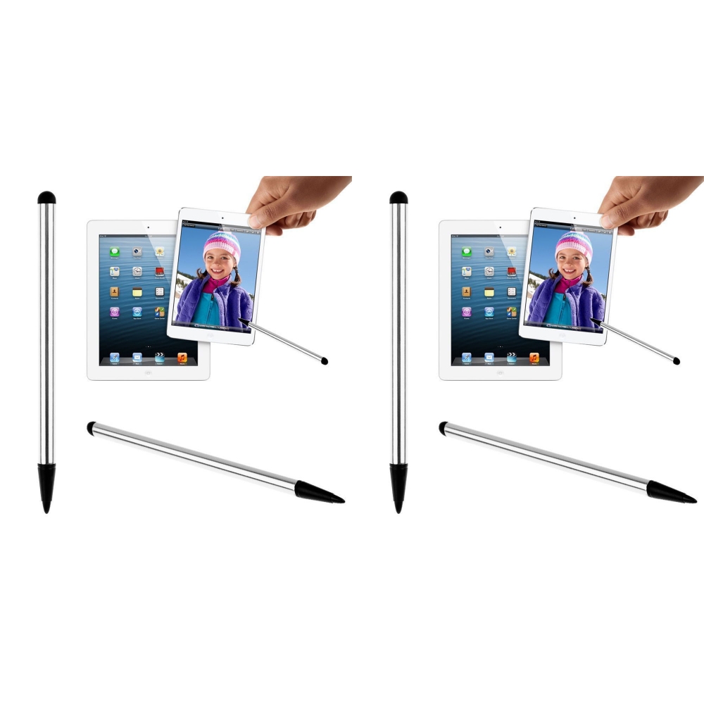 thumbnail 9 - 2-PACK Touch Screen Pen Stylus Universal For iPhone iPad Samsung Tablet Phone PC