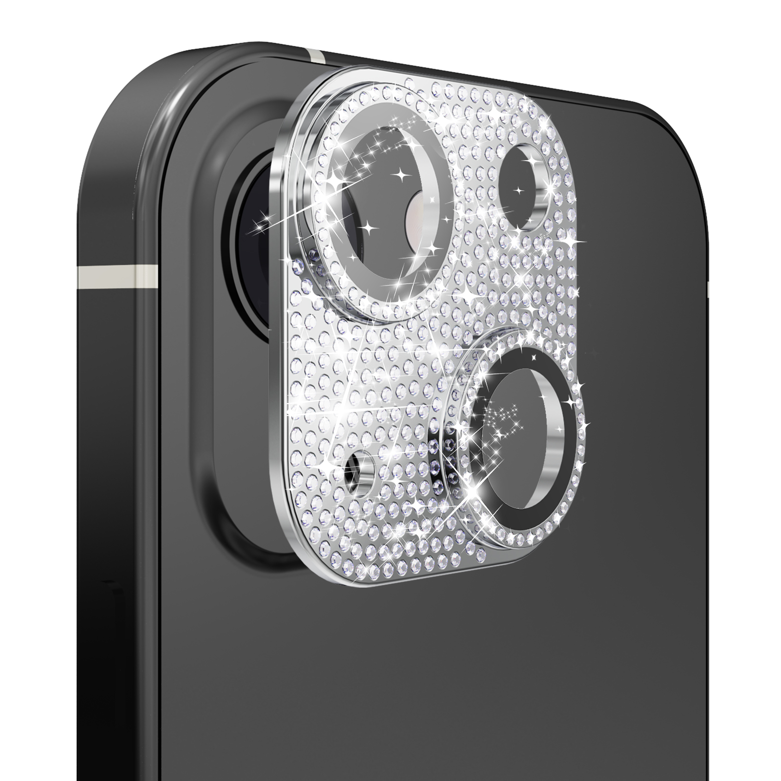 iPhone 13 Pro Max / 13 Pro Camera Lens Protector - Bling Diamond