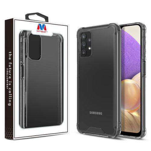 Samsung Galaxy A32 5G Case, MyBat Sturdy Gummy Cover Highly Transparent Clear