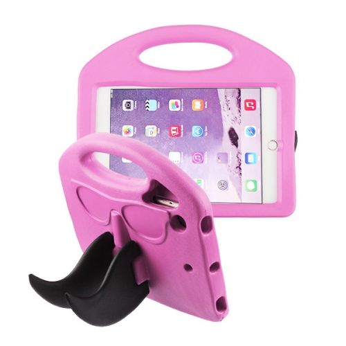 Apple iPad Mini 2019 Case, Pink Mustache Kids Drop-resistant Case