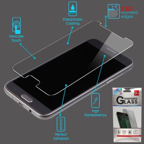 Samsung Galaxy Express Prime 3 Screen Protector, Tempered Glass Screen Protector
