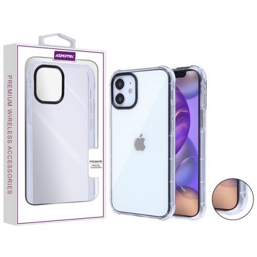 Apple iPhone 12 Mini 5.4 Case, Asmyna Corner Guard TPU Case Cover Transparent Clear