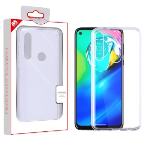 Motorola Moto G Power 2020 Case, Glossy Transparent Clear Skin Case Cover