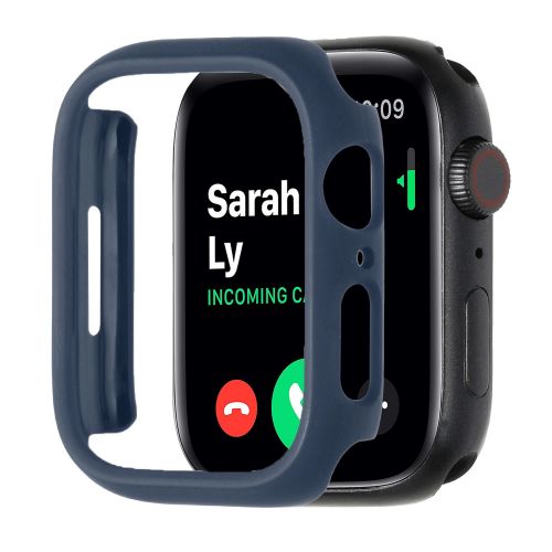 Apple Watch 38mm - PU Solid Color Apple Watch Screen Frame - Blue