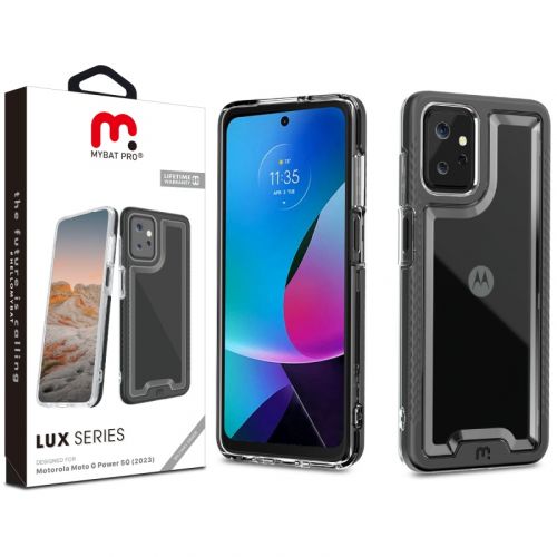 Motorola Moto G Power 5G (2023) Case, Motorola 2023 Moto G Power 5G MyBat Pro Lux Series Case - Black