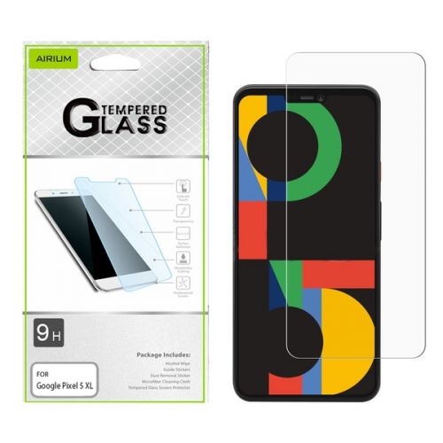 Google Pixel 4A 5G Screen Protector, AIRIUM AIRIUM Tempered Glass Screen Protector Clear