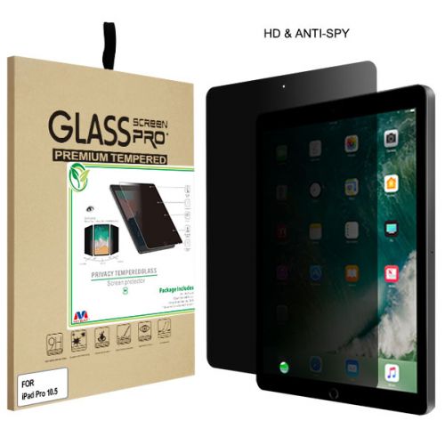 Apple iPad Pro 10.5 2017 Screen Protector, Privacy Tempered Glass Screen Protector