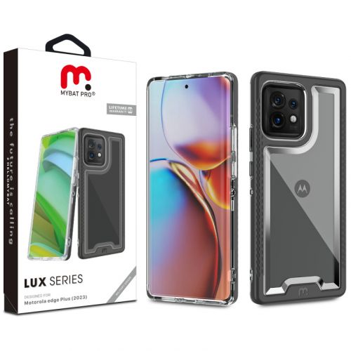 Motorola edge Plus (2023) Case, Motorola 2023 edge Plus MyBat Pro Lux Series Case - Black