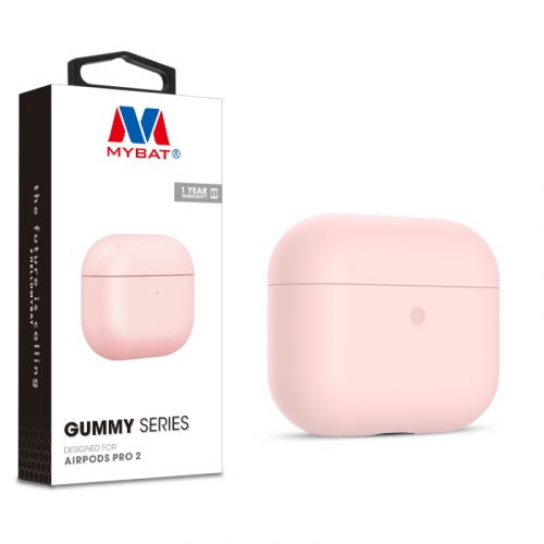 Apple AirPods Pro 2 with Wireless Charging Case Case, Apple AirPods Pro 2 with Wireless Charging Case MyBat Ultra Thintective Case - Pink