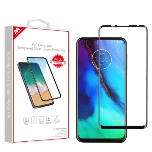 Motorola Moto G Power 2020|Motorola Moto G Power Screen Protector, Full Coverage Tempered Glass Screen Protector Black