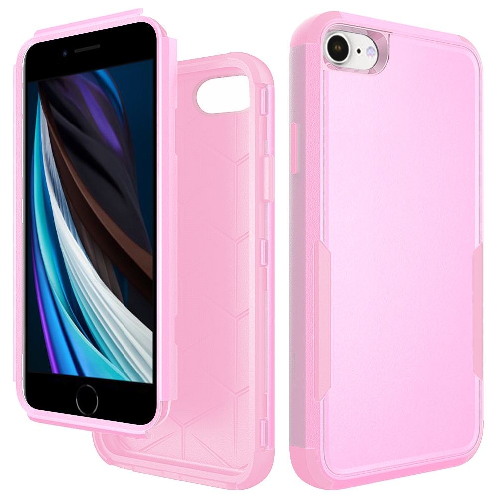 Apple iPhone 6 Case, Tuff Anti-Slip Hybrid Case Cover Pink/Pink ...