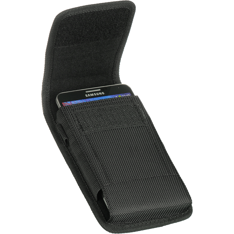 Luxmo EVA Belt Clip Pouch Holster Phone Holder Vertical Black