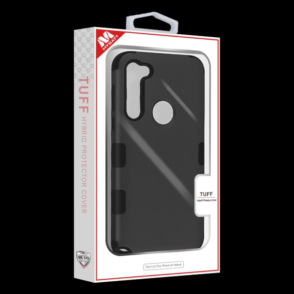 Motorola Moto G Stylus 2020 Case Rubberized Black TUFF Hybrid