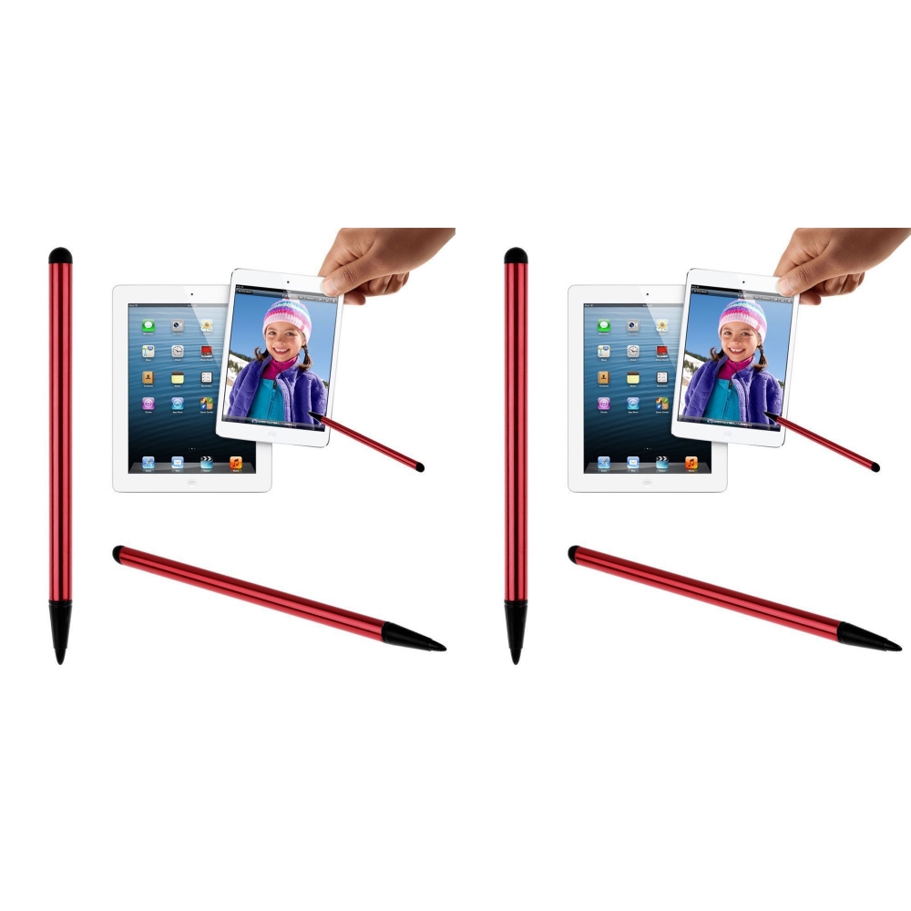 thumbnail 8 - 2-PACK Touch Screen Pen Stylus Universal For iPhone iPad Samsung Tablet Phone PC