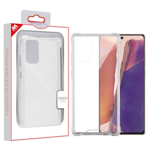 Samsung Galaxy Note 20 (6.4) Case, Highly Transparent Clear/Transparent Clear Sturdy Gummy Cover