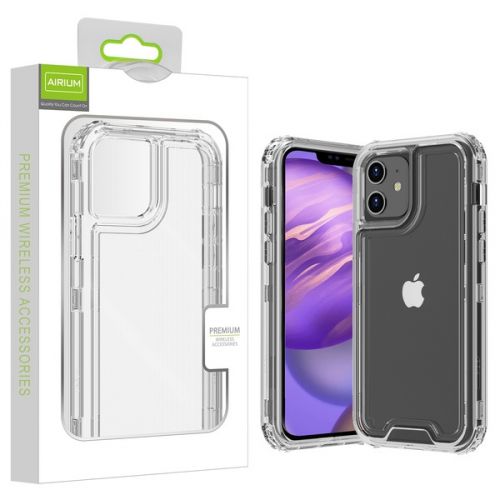 Apple iPhone 12 Mini 5.4 Case, Airium Hybrid Case Cover Transparent Clear / Transparent Clear
