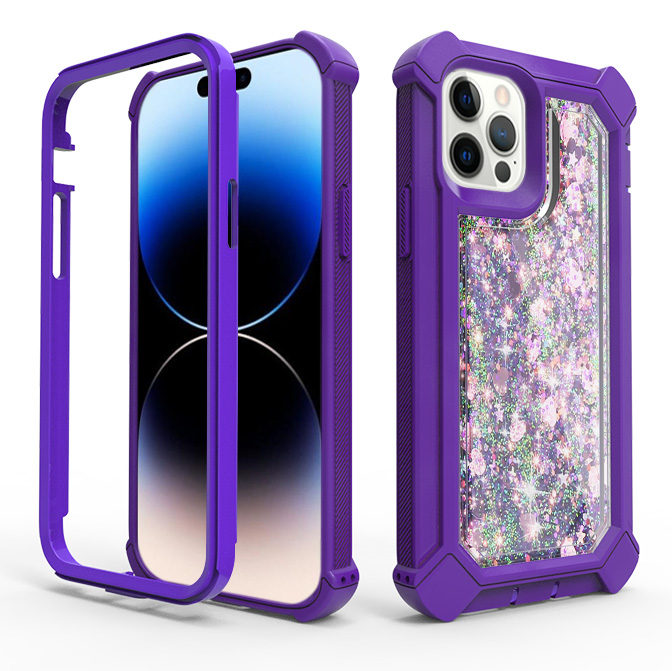 Deep Purple Apple iPhone Skins 