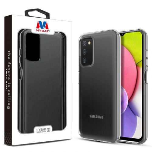 Samsung Galaxy A03s 2022 - MyBat TPU Case Cover   Glossy Transparent Clear