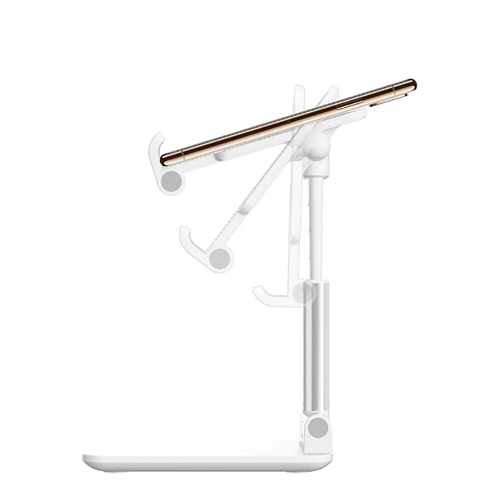 Adjustable Folding Desktop Phone Stand With Anti-Slip Base 