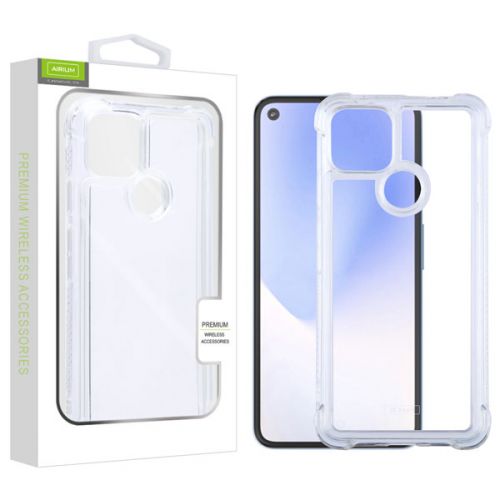 Google Pixel 4A 5G Case, Airium Sturdy TPU Case Cover Transparent Clear