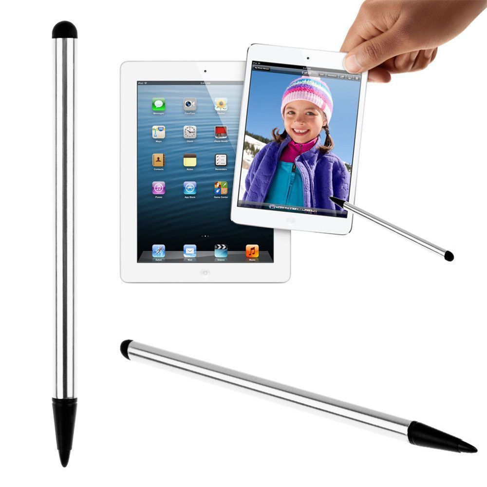 2 in1 Touch Screen Pen Stylus Universal For iPhone iPad Samsung Tablet Phone LE 