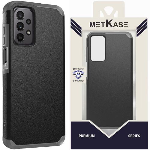 Samsung A23 5G METKASE (Original Series) Tough Strong Shockproof Hybrid in Slide-Out Package - Black